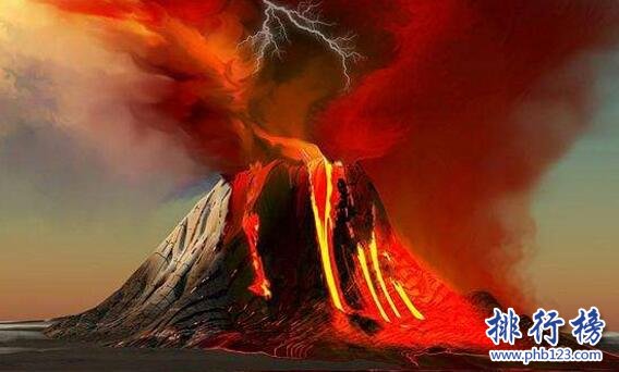 盘点十大世界上第一危险的火山，一百多万人因此丧命